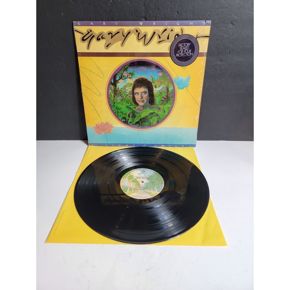 Gary Wright The‎ Light of Smiles 1977 Vinyl Record LP Warner Bros Records